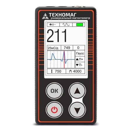 Универсальный магнитометр Техно-НДТ ТЕХНОМАГ с преобразователями П-1С и Г-2С тесламетра и градиентометра и образцами купить по низкой цене | МАКСПРОФИТ