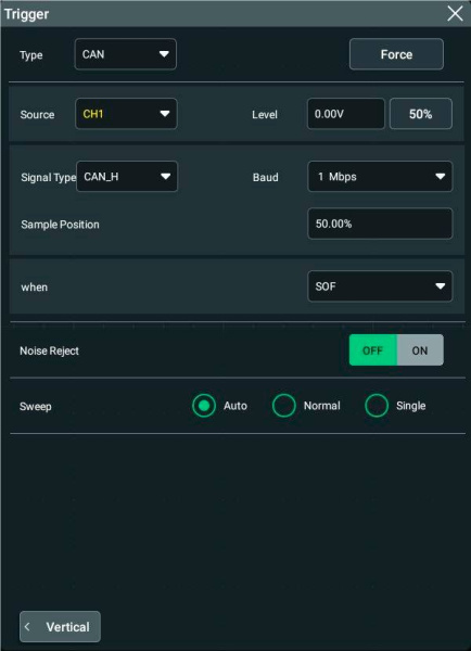 Программная опция запуска и декодирования сигналов шин последовательной передачи данных стандартов CAN, CAN-FD, LIN, FlexRay RIGOL DS80000-AUTOA купить по низкой цене | МАКСПРОФИТ