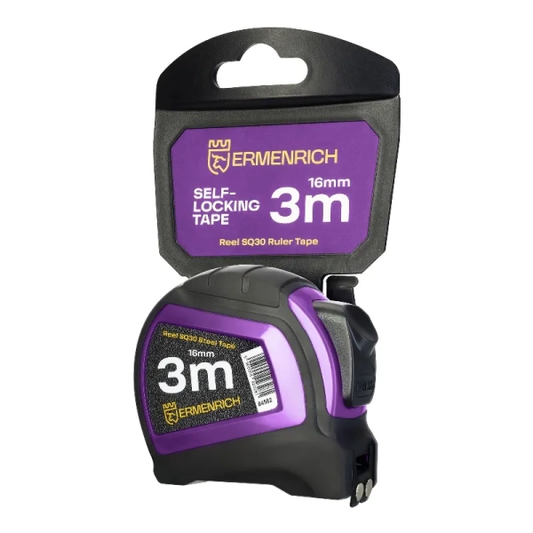Рулетка Ermenrich Reel SQ30, фиолетовый купить по низкой цене | МАКСПРОФИТ