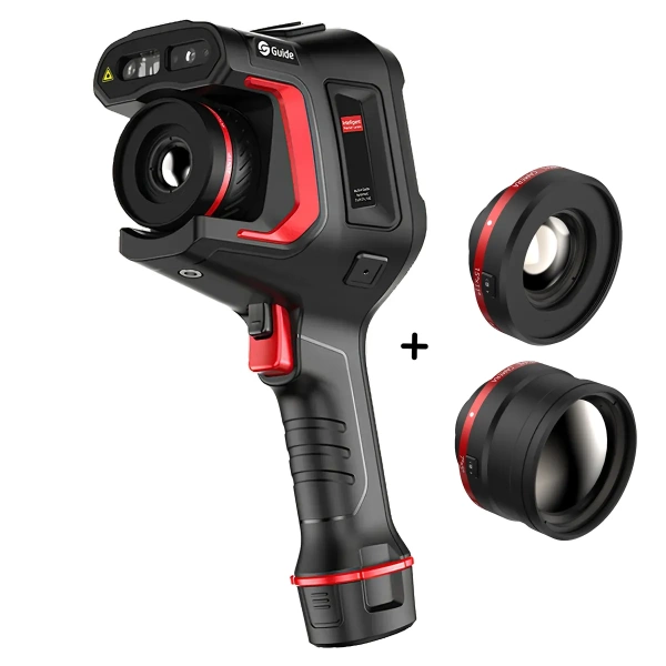 Тепловизор Guide H3 в комплекте с двумя телеобъективами 15°x11° и 7°x5° купить по низкой цене | МАКСПРОФИТ