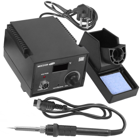 Паяльная станция МЕГЕОН 00336 купить по низкой цене | МАКСПРОФИТ