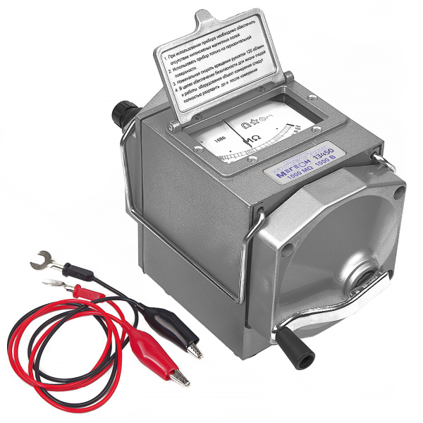 Измеритель сопротивления изоляции (мегаомметр) МЕГЕОН 13450 купить по низкой цене | МАКСПРОФИТ